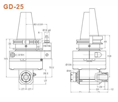 角头-GD-25-SK50-Gisstec-g2